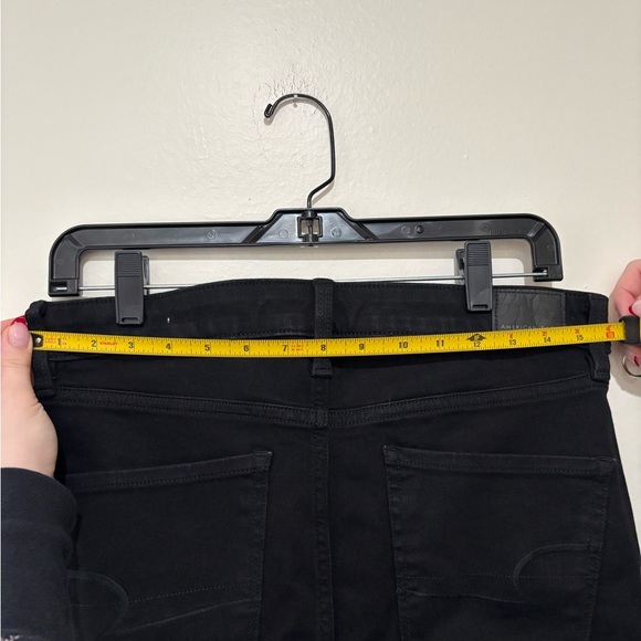 American Eagle Black Jeans size 10 regular - Picture 6 of 8